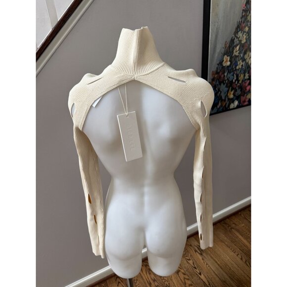 Dion Lee Cream Cowl Neck Sweater - Picture 5 of 5